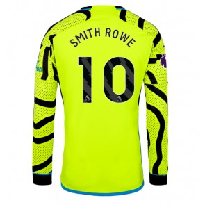 Arsenal Emile Smith Rowe #10 Koszulka Wyjazdowych 2023-24 Długi Rękaw